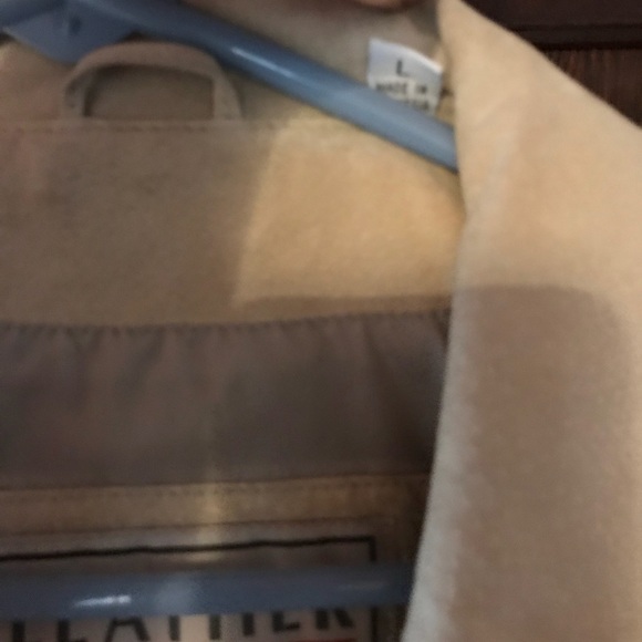 Vintage Light Tan Men’s Leather Jacket - Picture 6 of 8